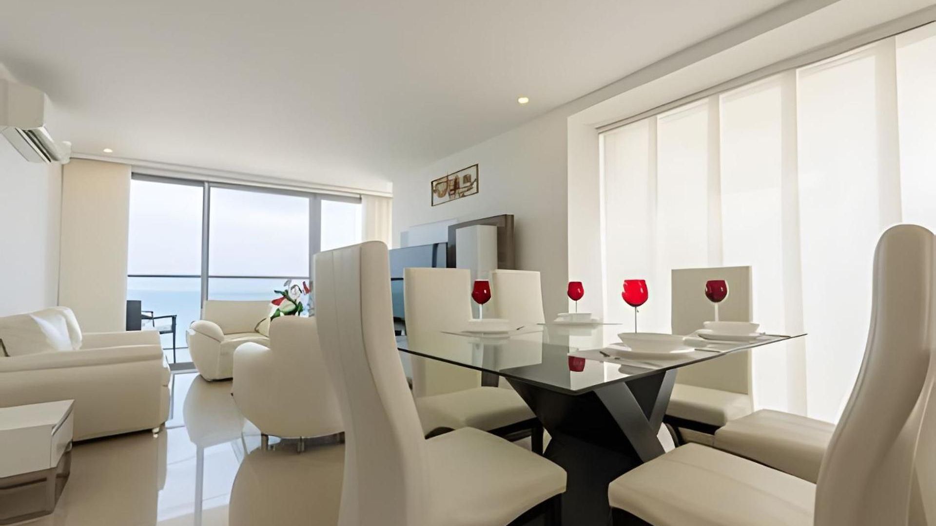 Hermoso Apto Frente Al Mar - Morros 801 Apartamento Cartagena