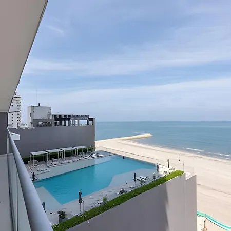 Apartamento Hermoso Apto Frente Al Mar - Morros 801 Cartagena