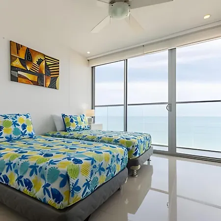 Apartamento Hermoso Apto Frente Al Mar - Morros 801 Cartagena