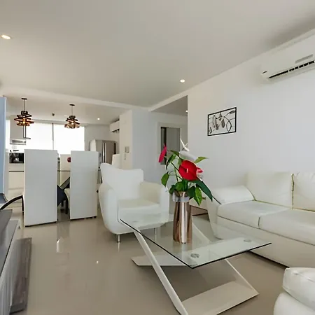 Apartamento Hermoso Apto Frente Al Mar - Morros 801 Cartagena