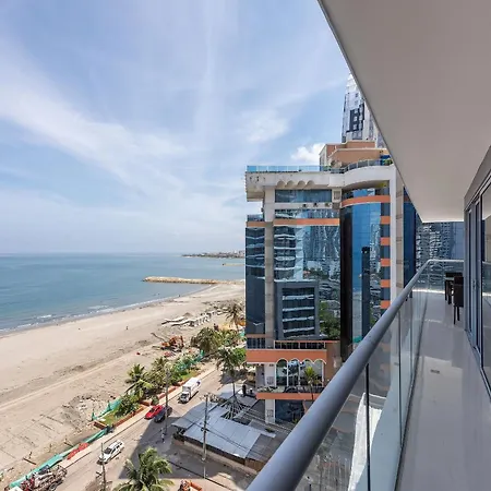 Apartamento Hermoso Apto Frente Al Mar - Morros 801