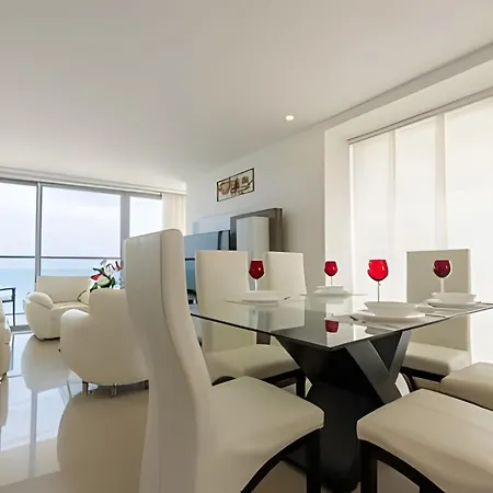 Hermoso Apto Frente Al Mar - Morros 801 Apartment Cartagena
